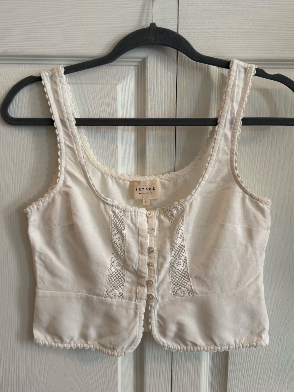 Sezane Lupe top - Picture 3 of 5